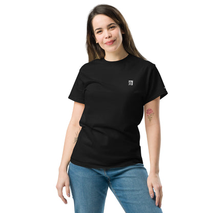 Houdini White Logo Black T-Shirt Woman