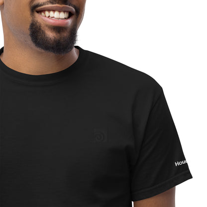 Houdini Black Logo Black T-Shirt Man