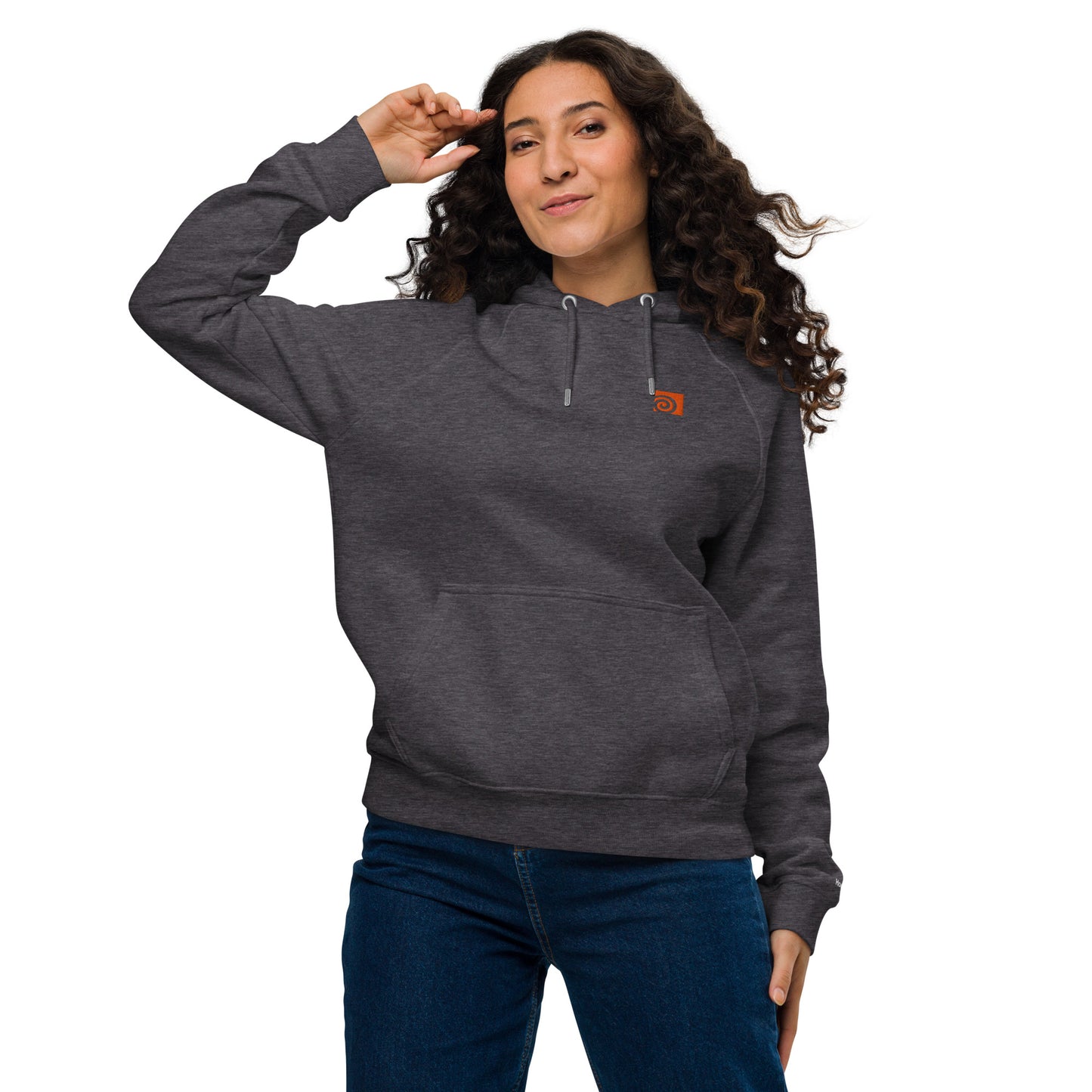 Houdini Logo Grey Hoodie Woman
