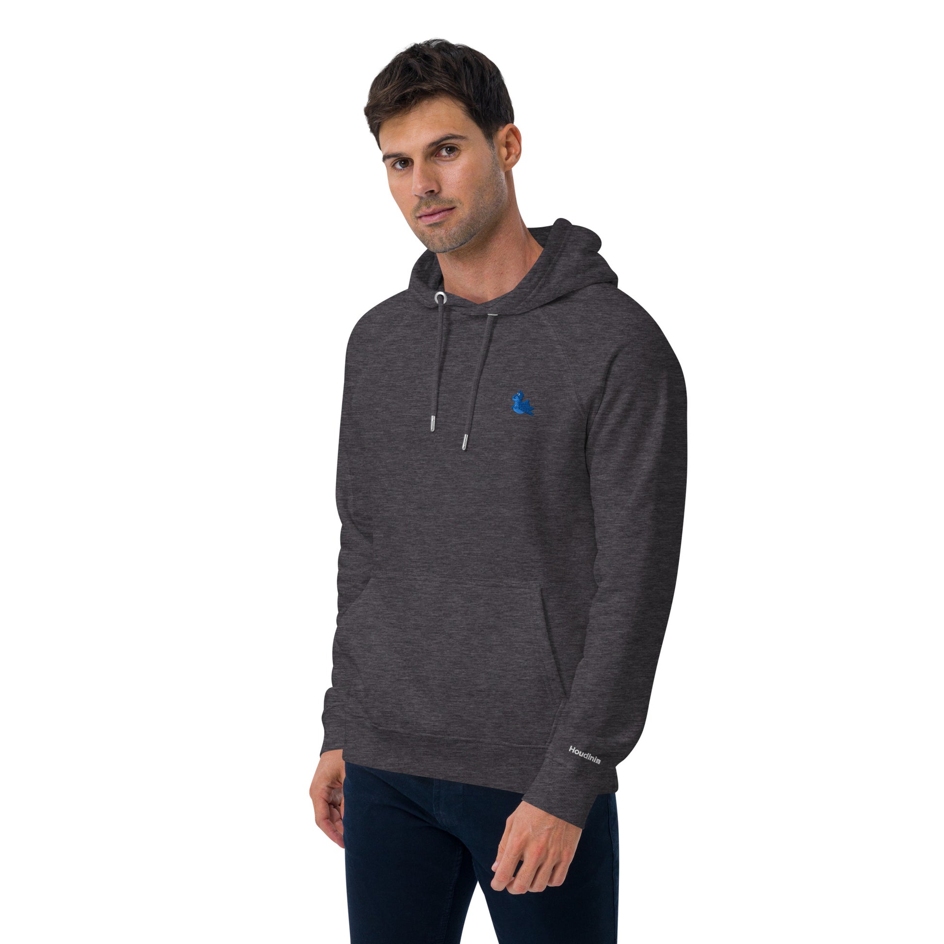 Houdini Flip Grey Hoodie Man