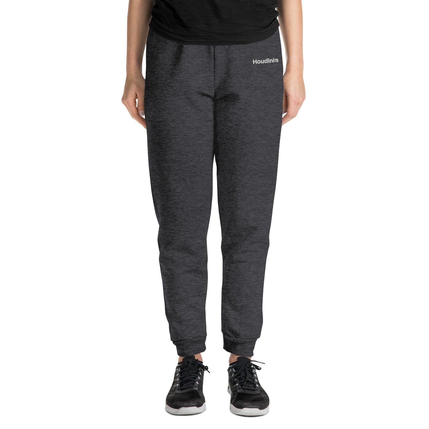 Houdini White Logo Grey Joggers