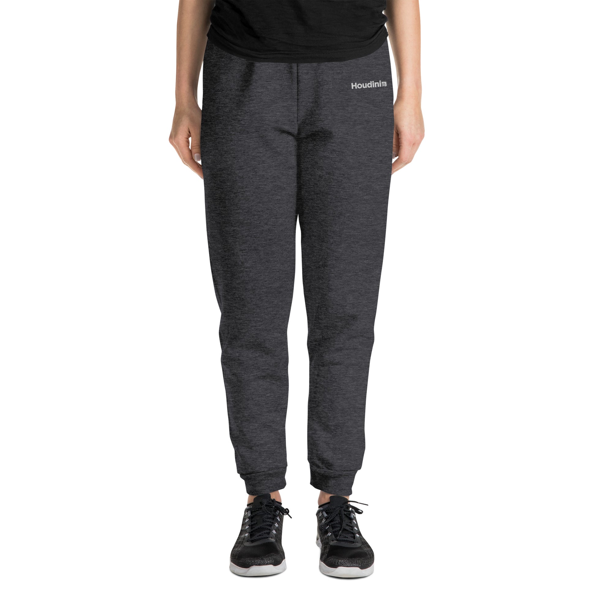 Houdini White Logo Grey Joggers