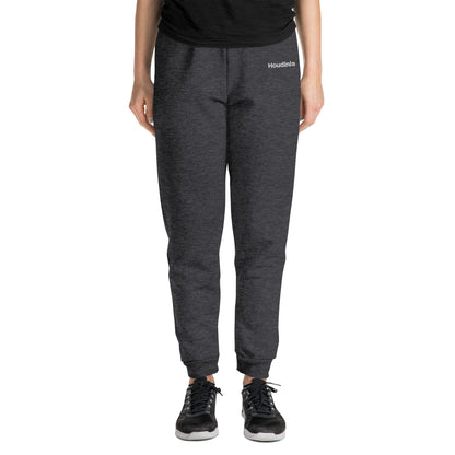 Houdini White Logo Grey Joggers