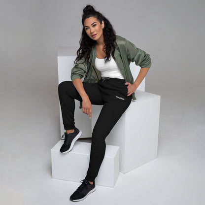Houdini White Logo Black Joggers Woman