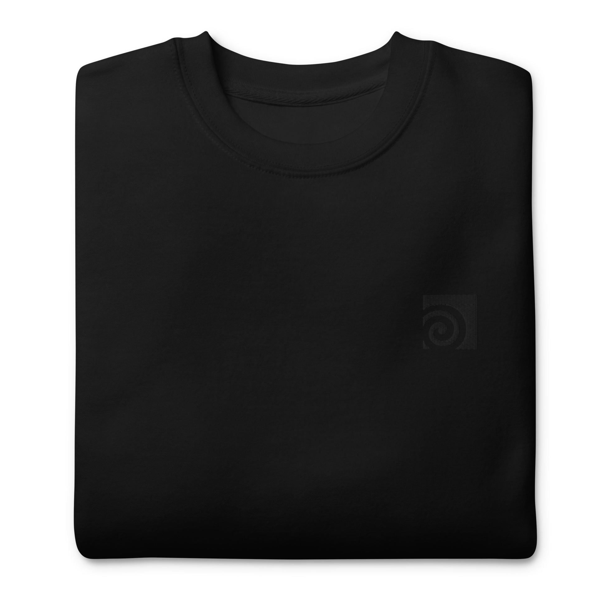 Houdini Black Logo Black Sweatshirt Folded