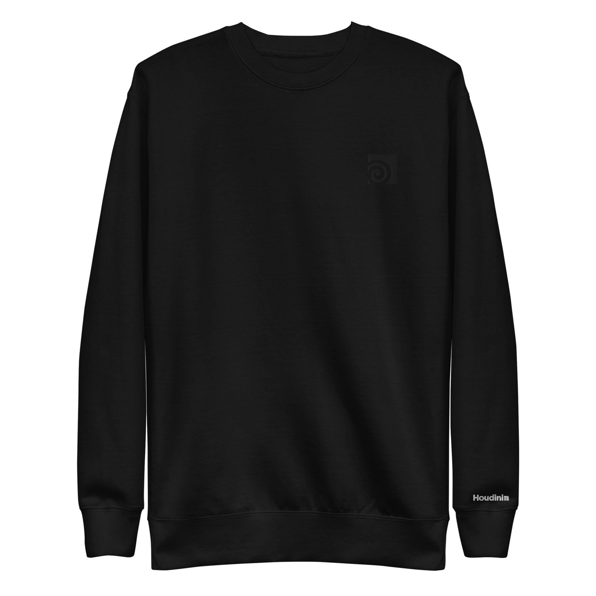 Houdini Black Logo Black Sweatshirt