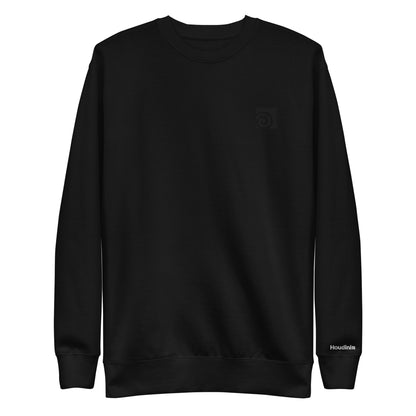 Houdini Black Logo Black Sweatshirt