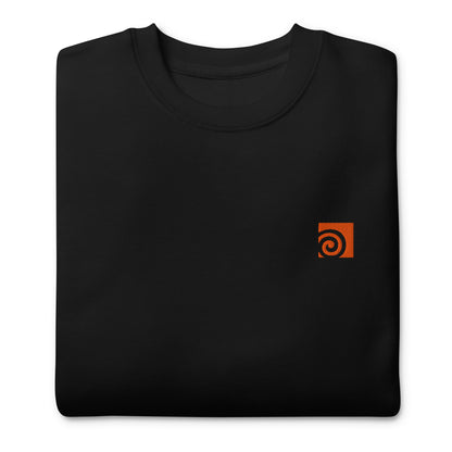 Houdini Logo Black Sweatshirt Folded
