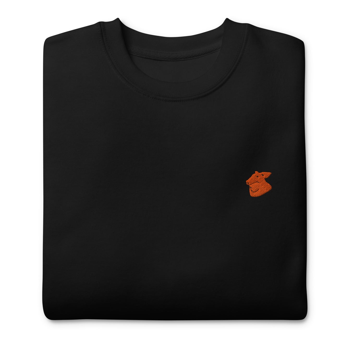 Houdini Pighead Black Sweatshirt Folded