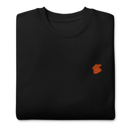 Houdini Pighead Black Sweatshirt Folded